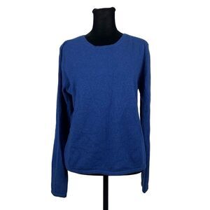 Evelyn‎ Grace 100% Cashmere Crew Neck Knit Sweater - Women’s L